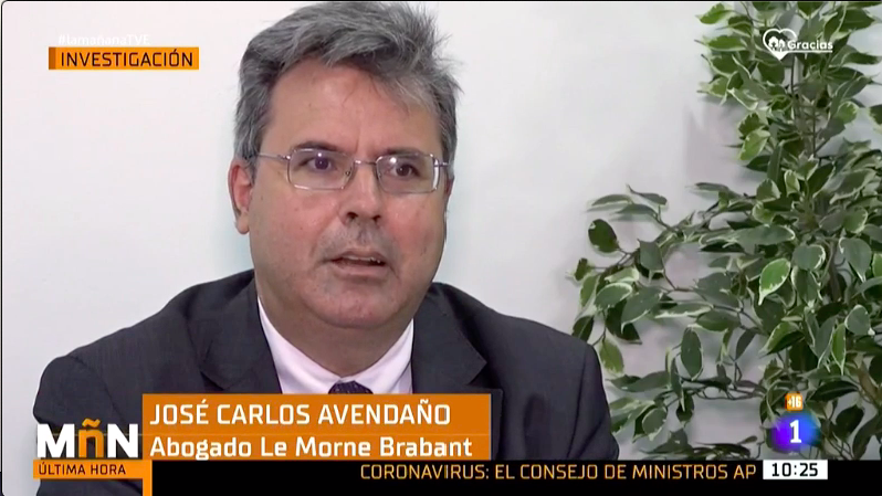 La mañana de TVE1 Fraude ERTES Jose Carlos Le Morne Abogados