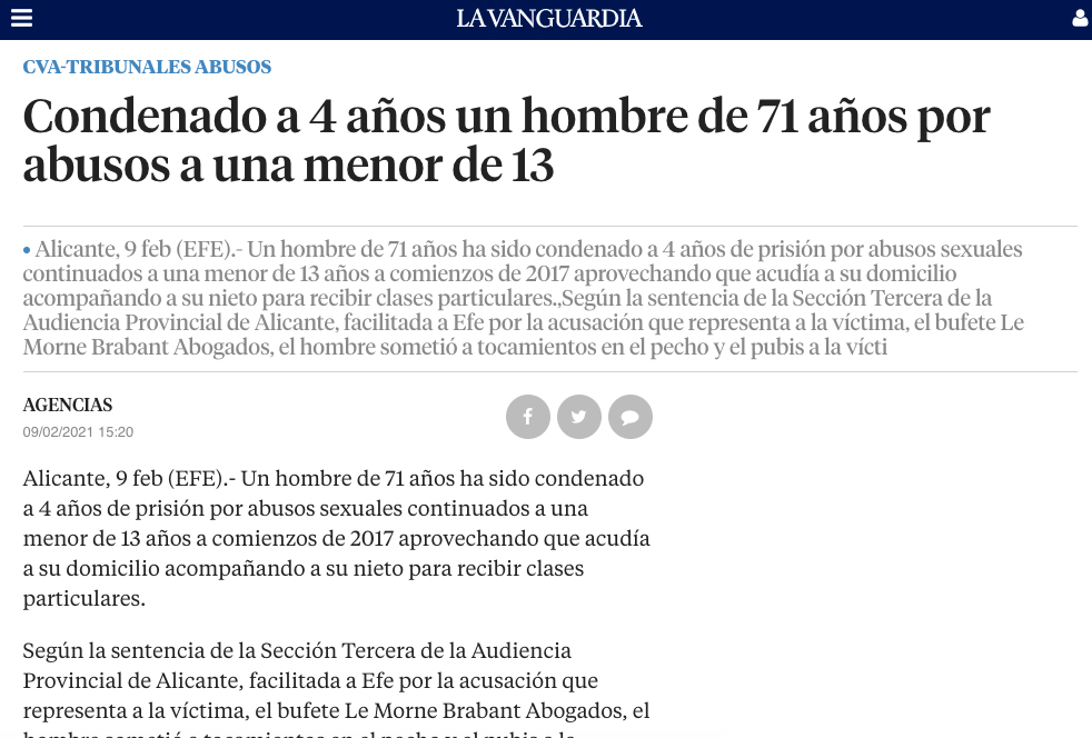 abogado penal abusos sexuales