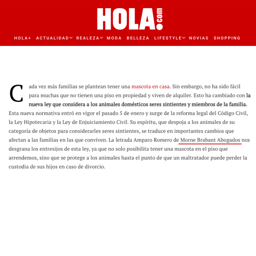 nueva ley de mascotas-sobre-tener-animales-en-pisos-de-alquiler